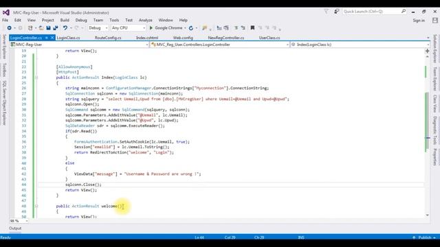 mvc login page display username and profile picture asp.net 4.6 смотреть онлайн