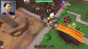 Баг на 6 челов с РАНДОМАЙЗЕРОМ против Fallen босса | Tower Defense Simulator |tds roblox|тдс роблок