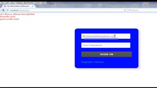 Loging and Register form Php Part1 смотреть онлайн