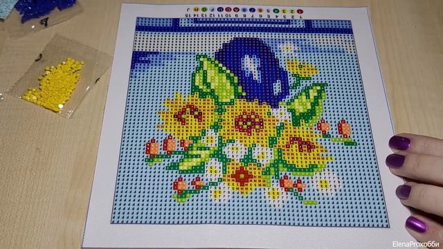 Алмазная мозаика из Фикс Прайс Обзор и отзыв готовых работ смотреть онлайн