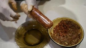 Сыровяленая колбаса со стартовыми культурами из мелкого фарша