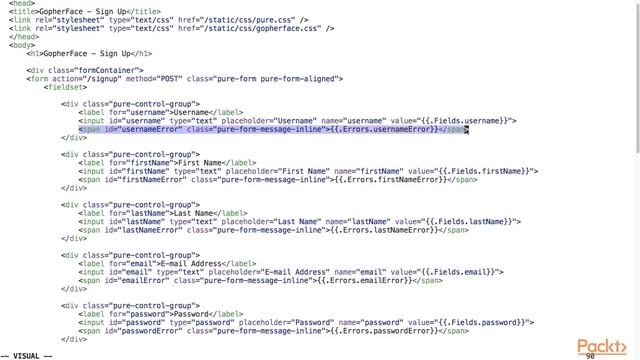 Back-End Web Development using Go : Forms | packtpub.com смотреть онлайн