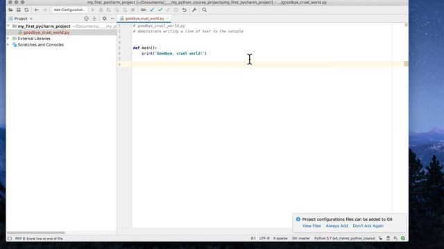 Tutorial: Install and Configure PyCharm on macOS - Fall 2019 смотреть онлайн