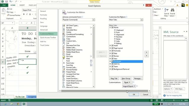 How to find Macros and Developer Tab in Excel 2013 смотреть онлайн