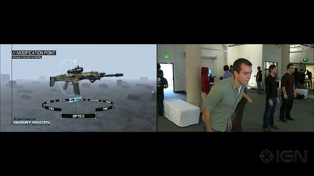 Ghost Recon Future Soldier's Gunsmith Mode Video Preview смотреть онлайн