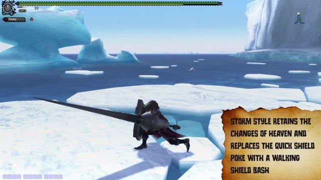 Monster Hunter Frontier: Lance Moveset Tutorial смотреть онлайн