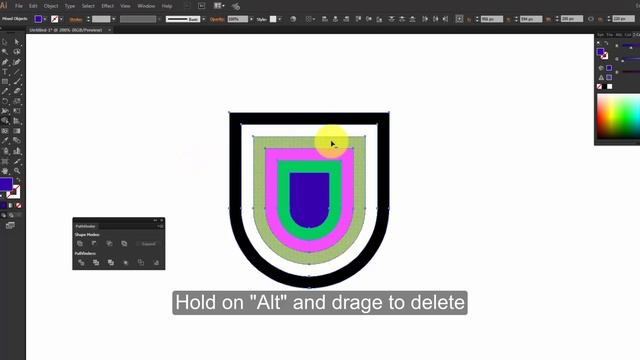Simple Logo Design with Illustrator CC [Letter J] смотреть онлайн