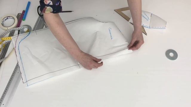 Удобный блузон (туника) на любой размер. Моделирование, раскрой, пошив. #шьюдома #малихекатерина