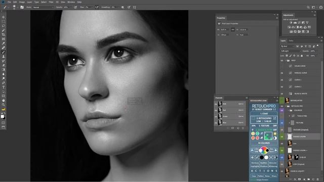 PORTRAIT RETOUCH FROM START TO FINISH | | #2 RETOUCHPRO PANEL BY SERGEY SHMAKOV смотреть онлайн