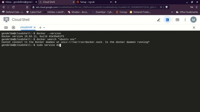 FREE VPS | Docker VNC + NGROK | Google Cloud смотреть онлайн