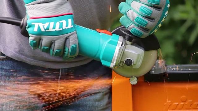 Angle grinder TOTAL TG10711556, 750W - 115mm | Short Test смотреть онлайн