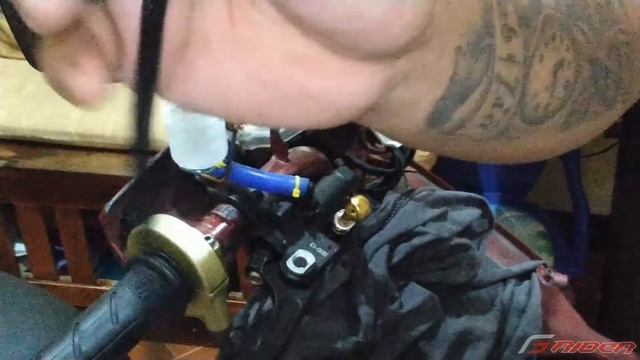 HYDRAULIC BRAKE LIGHT SWITCH INSTALLATION sa DOMINO PS16 (BEAT CARB) смотреть онлайн