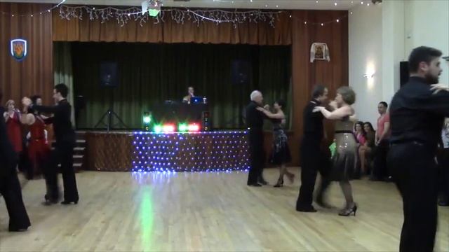 'Santa Maria' Tango and Cha-Cha show by Inspiration 2 Dance pro-am formation team смотреть онлайн