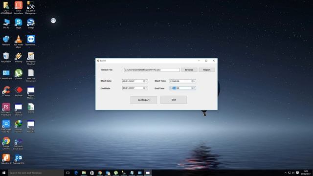 Custom Report From CSV File смотреть онлайн
