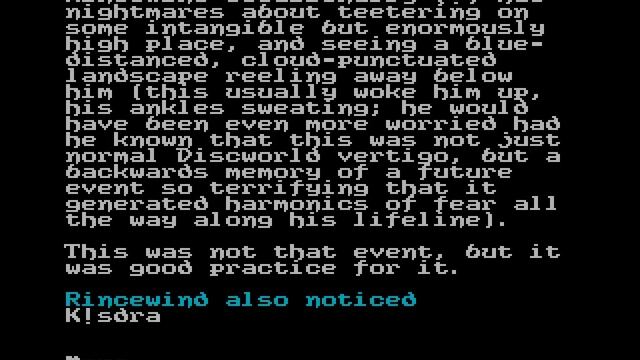 The Colour of Magic Walkthrough, ZX Spectrum смотреть онлайн