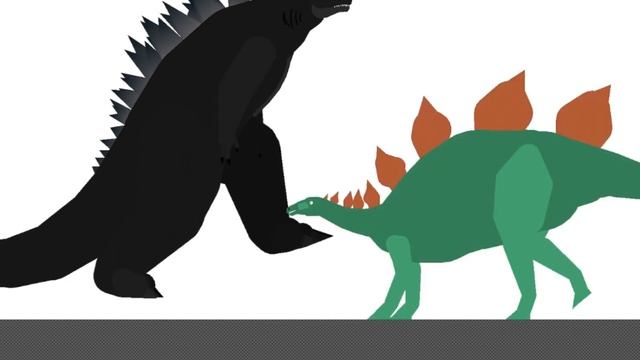 Godzilla Vs Stickman смотреть онлайн