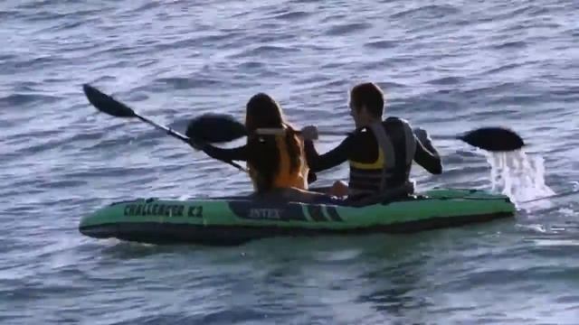 Challenger K2 Felfújható Kayak Szett Bemutatása MEDENCEMARKET.hu