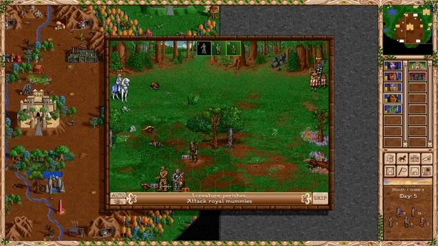 Heroes of Might and Magic II: Fheroes2 Gameplay! (The Clearing, Impossible Difficulty) смотреть онлайн