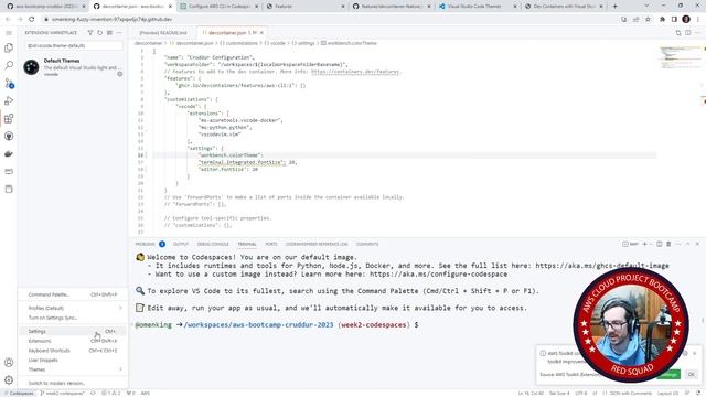 Week 2- Github Codespaces Crash Course смотреть онлайн