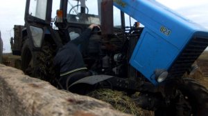 Как заводить мтз 82.1 в мороз