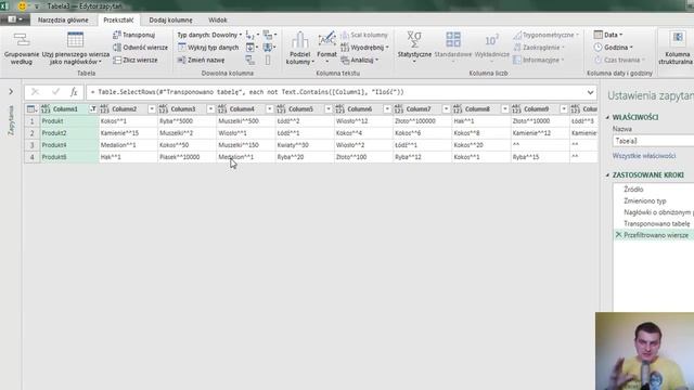 PowerQuery #2 - Łączenie kolumn z danymi смотреть онлайн
