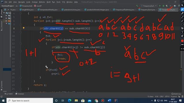 Frequency of a SubString / SubArray in a given String / Array смотреть онлайн
