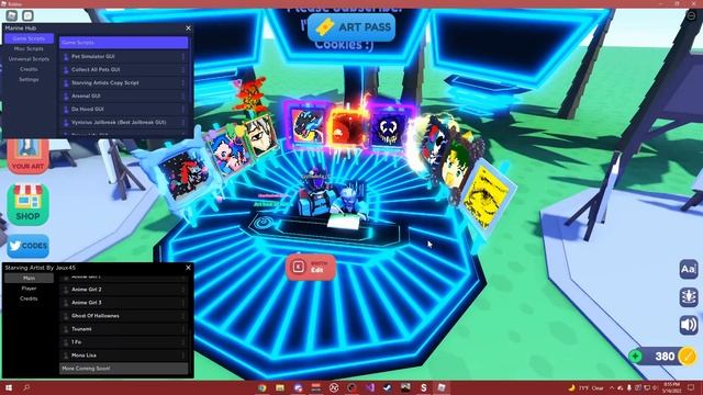 [UPDATED] Starving Artists Script / Hack GUI | Copy Artwork | ROBUX AUTOFARM! | *PASTEBIN 2022* смотреть онлайн