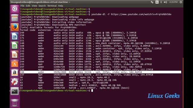 1.How to guide Downloading Youtube videos in Ubuntu Linux смотреть онлайн