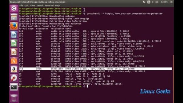 1.How to guide  Downloading Youtube videos in Ubuntu Linux