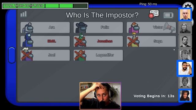 AMONG US MEN JOEL HAR IQ 0… + 1 000 000!!!!! смотреть онлайн