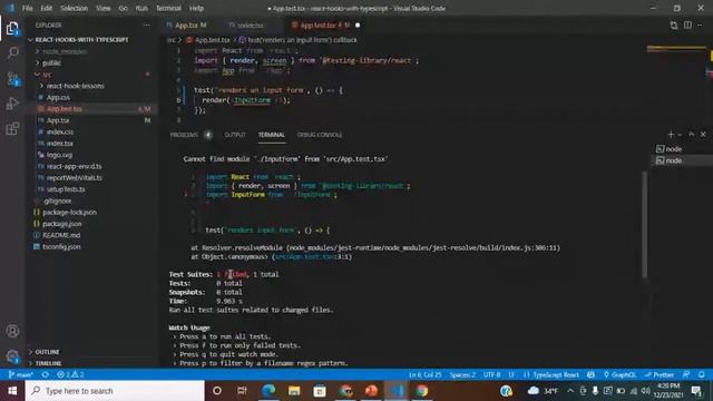 Typescript For Beginners: Test Driven Development (TDD) Demo смотреть онлайн