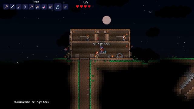 Terraria - Lets Play with Kodiak and Popuptwo - Episode 1 - Part 9 смотреть онлайн