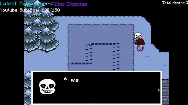🔴UNDERTALE NEUTRAL ROUTE PART 1. The Reset.. SUBSCRIBE!(Subscriber Goal 138/150)