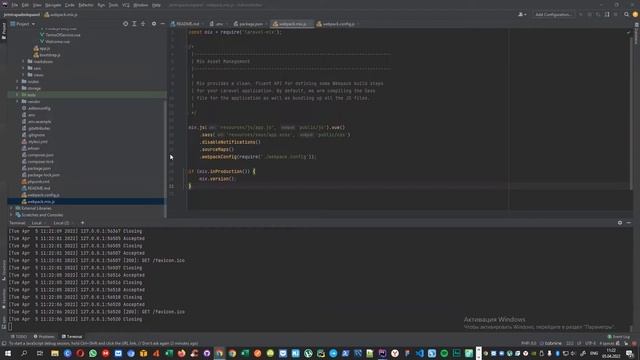 Admin Panel Laravel 9 + Vue.js 3 + Inertia + Bootsrap 5 Урок 1 - Установка смотреть онлайн