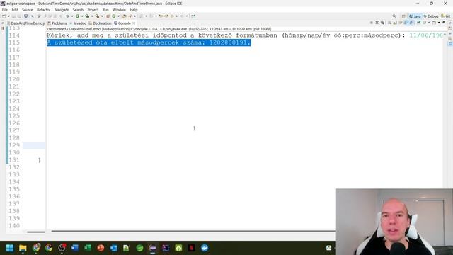 Dátum- és időkezelés 3. rész - Java programozás kezdőknek Andrissal - 156. rész смотреть онлайн