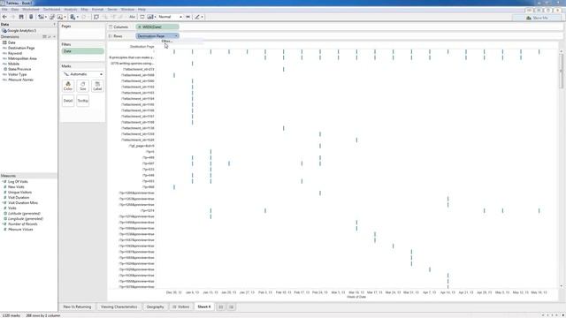 Simple Analysis Using Tableau 8 New Connector for Google Analytics смотреть онлайн