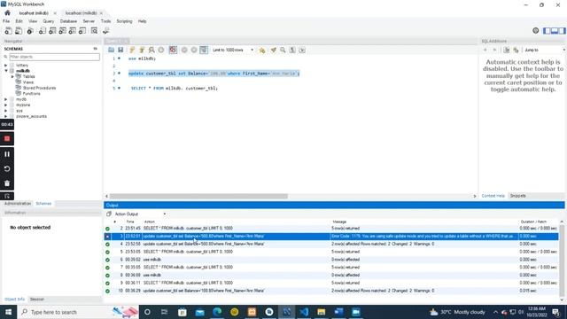 To permanently disable safe update mode in MySQL Workbench | can't update in mysql смотреть онлайн