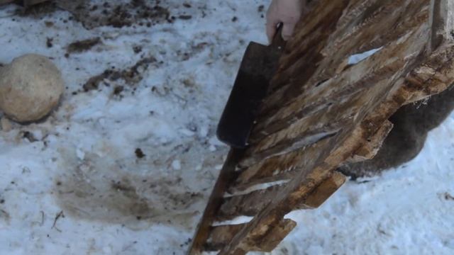 Шед для кроликов и чистка съёмных полов. смотреть онлайн