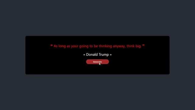 Portfolio | Random Quote Generator | React смотреть онлайн