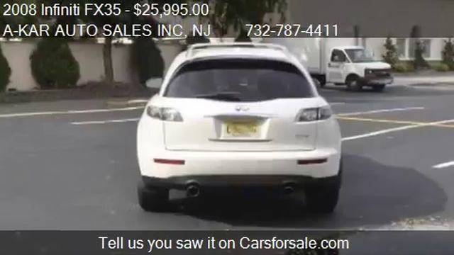 2008 Infiniti FX35 FX35 AWD - for sale in MIDDLETOWN, NJ 077 смотреть онлайн