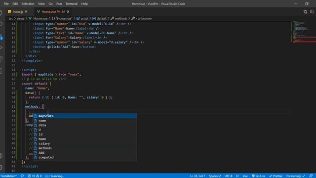 4 Vuex Impletmenting the crud Actions and Mutations смотреть онлайн