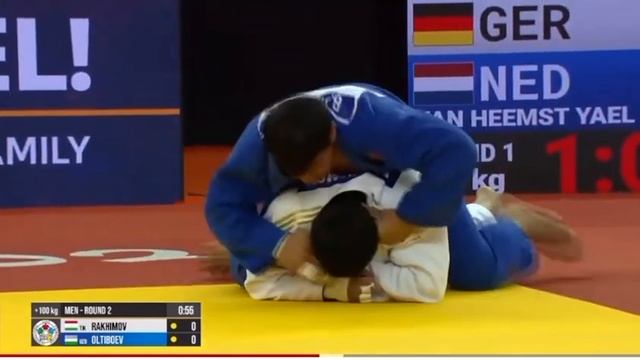 +100кг Темур Рахимов & Олтибоев Б ??Гранд слам 2022#top смотреть онлайн