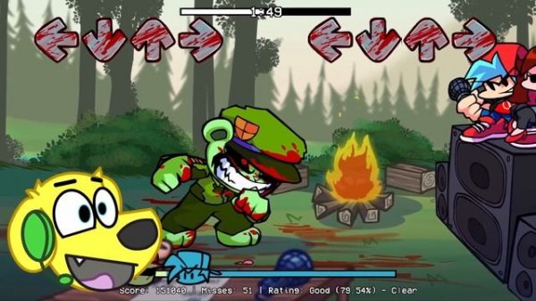 FLIPPY CONFRONTS HIMSELF!! Friday Night Funkin vs Flippy FLIPPED OUT ! FNF Mods 144