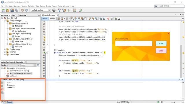 Java GUI MVC #26 ทดสอบโปรแกรม смотреть онлайн