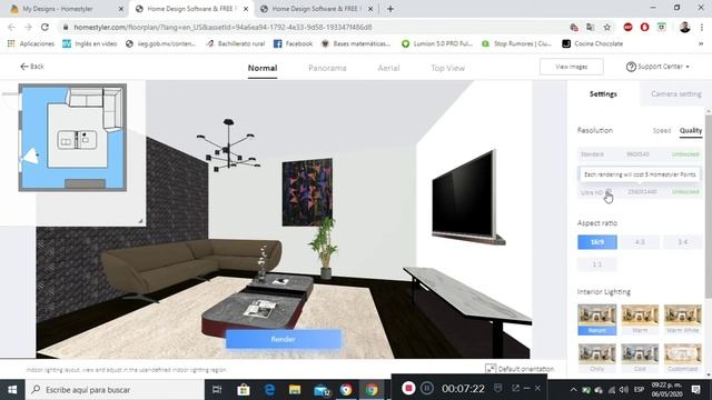 Render en Homestyler смотреть онлайн