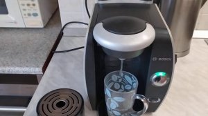 Прочистка кофемашины Bosch Tassimo