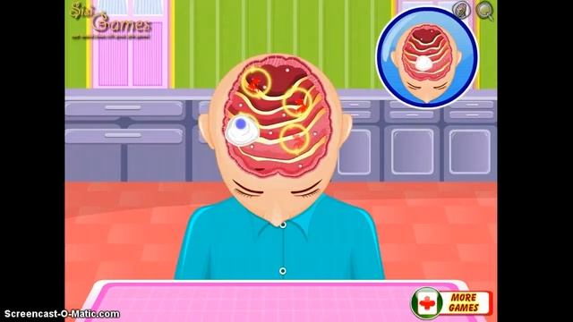 Игры Для детей Сумасшедший Доктор Мозг лечим человеку моз г .Онлайн Видео Игры Для Девочек 2016 смотреть онлайн
