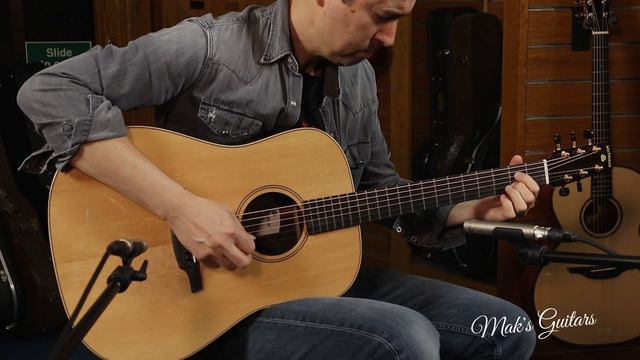 McNally D32 Acoustic Guitar смотреть онлайн