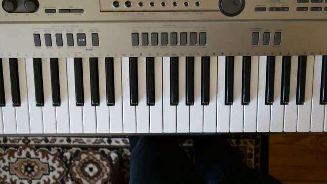 Урок №13. Часть 2. Yann Tiersen - Comptine d'un autre été. Самоучитель игры на синтезаторе. смотреть онлайн