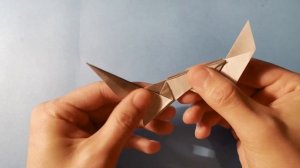 How to make a cool Origami tiger, step by step tutorial